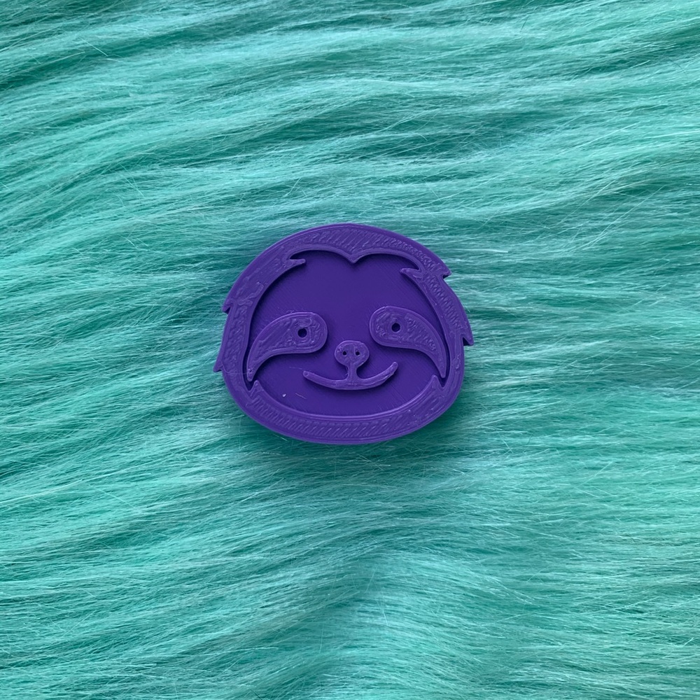 Sloth Straw Topper
